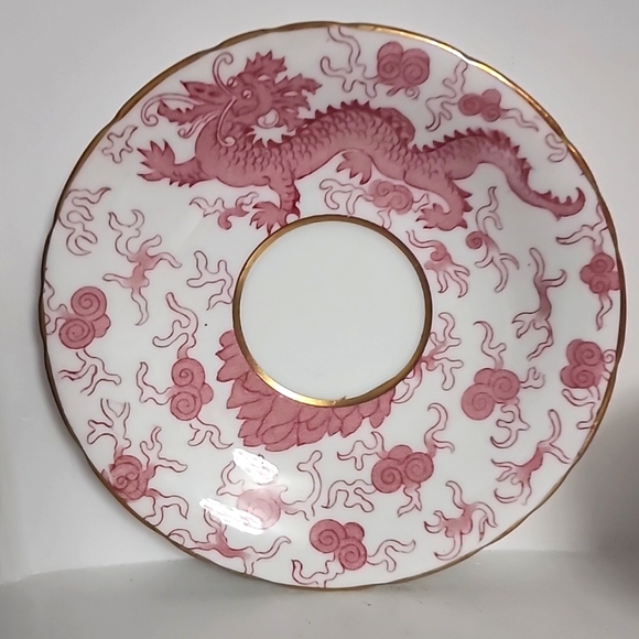 Vintage DELPHINE China England Teacup and Saucer Bone China Single Dainty Retro - Picture 4 of 6